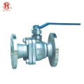 China Factory Hot Sale GB DIN PN16 Stainless Steel Flange Ball Valve with Lever